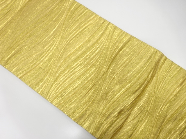 JAPANESE FUKURO OBI / WOVEN WAVY STRIPE